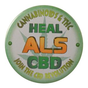 Valxart Cannabis CBD THC Cures ALS Magnet 2.25 in