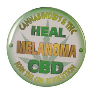 Valxart Cannabis CBD THC Cures Melanoma Magnet 2.25 in